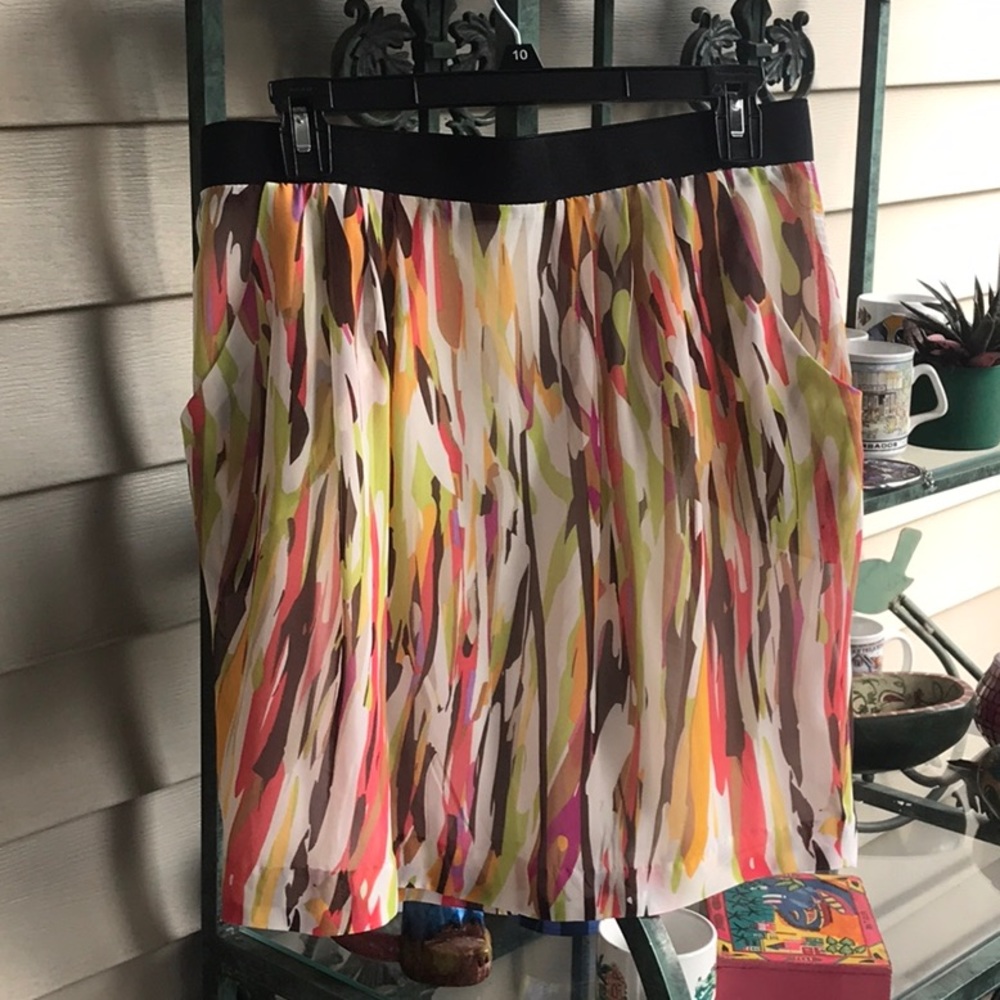 Only Multicolor Recycled Polyester Mini Skirt